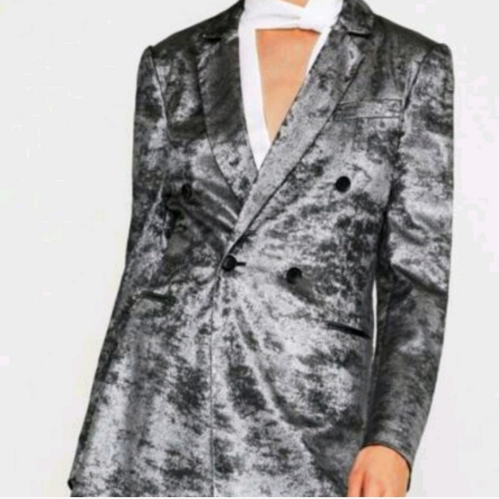 BCBGMAXAZRIA Metallic blazer